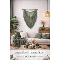 Macramé muur tapijt Hanimeli Macramé muur tapijt Hanimeli