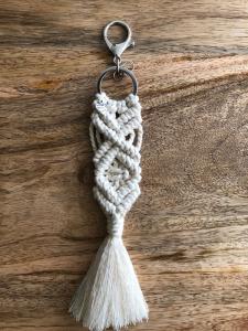 Knotted key ring XX